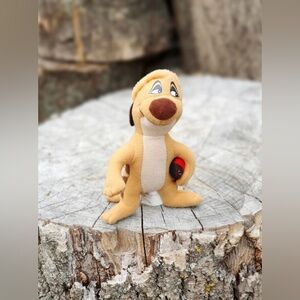 Disney Timon Stuffed Animal - Tan and Brown